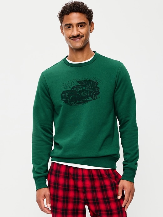 Graphic Crew-Neck Sweatshirt | Old Navy