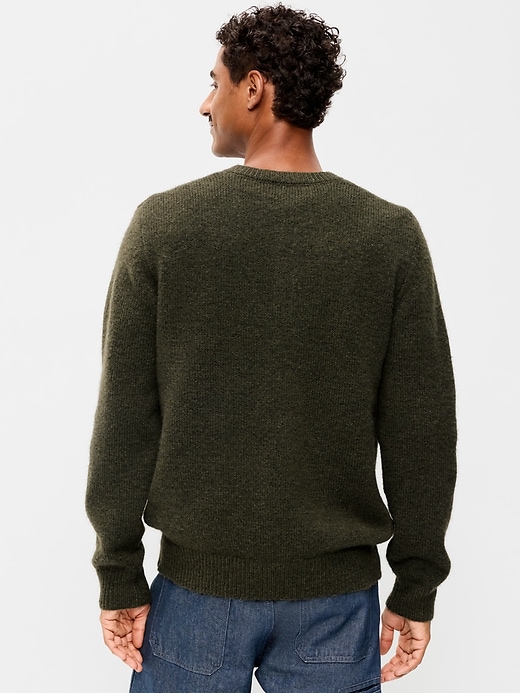 Wool-Blend Henley Sweater | Old Navy