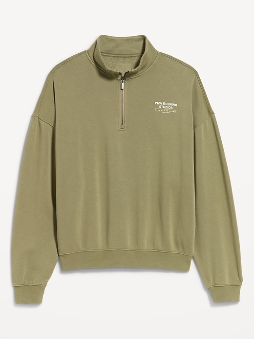 Lived-In Pro Quarter Zip | Old Navy