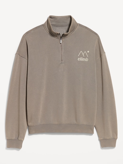 Lived-In Pro Quarter Zip | Old Navy