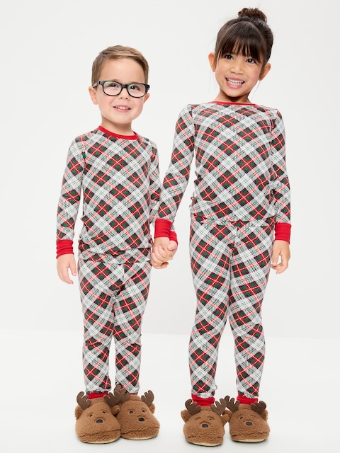 SoftMode Printed Unisex Snug-Fit Pajama Set for Toddler & Baby