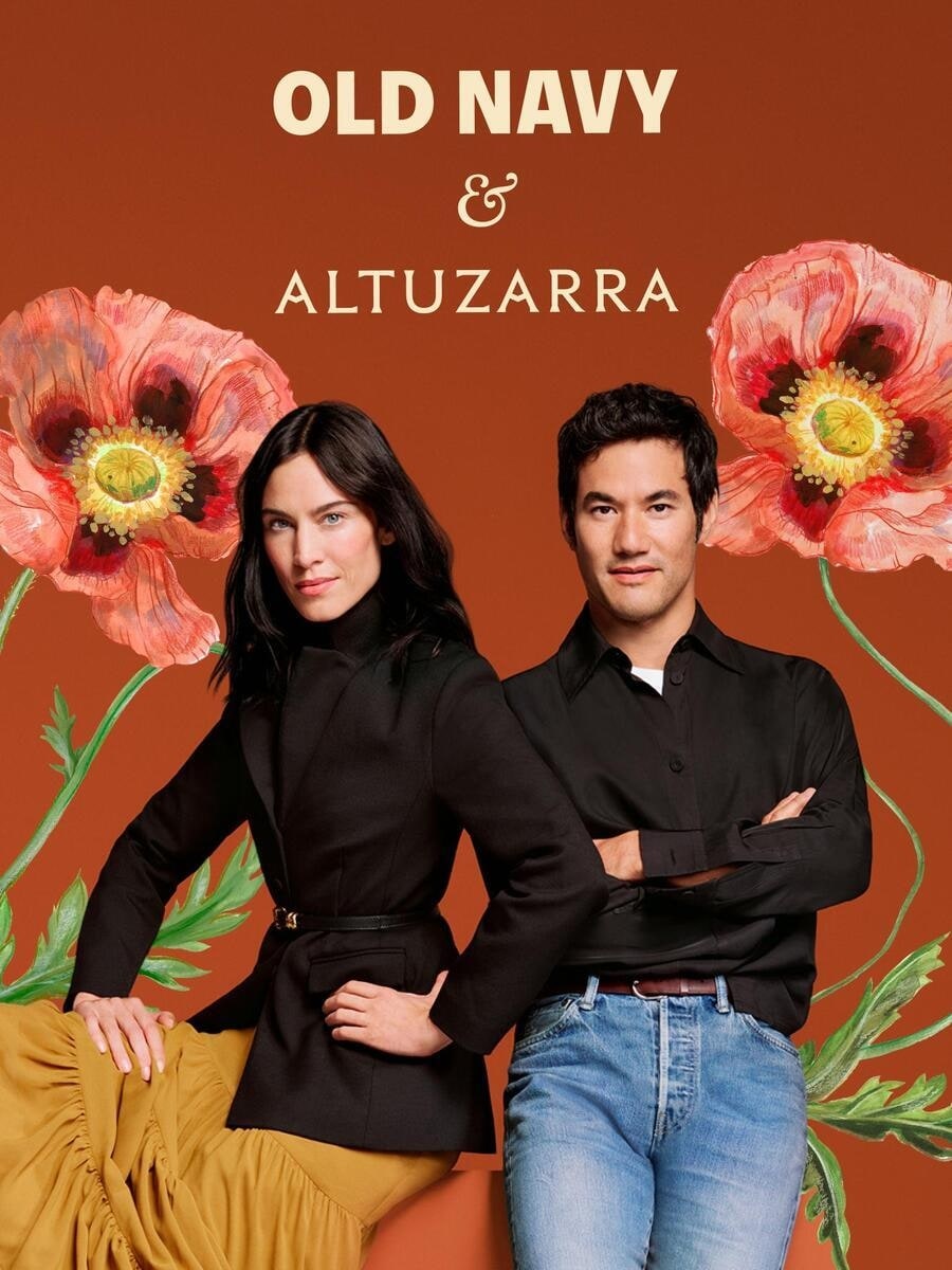 Old Navy x Altuzarra Handkerchief Midi Dress