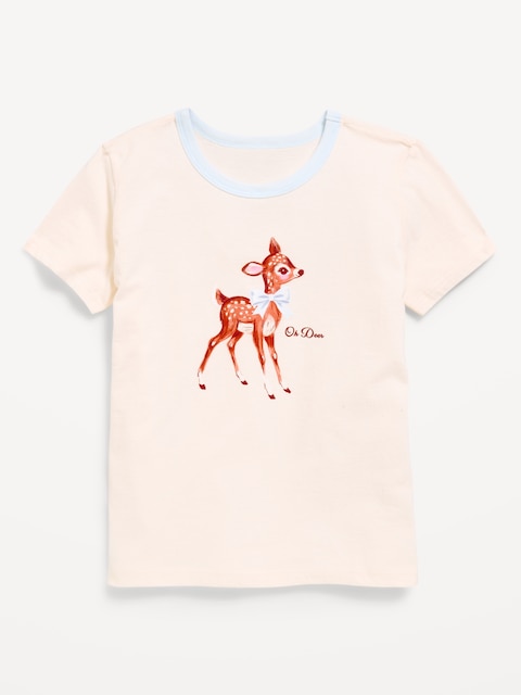 Short-Sleeve Graphic T-Shirt for Girls