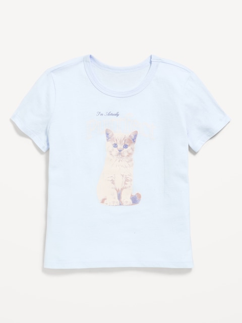 Short-Sleeve Graphic T-Shirt for Girls