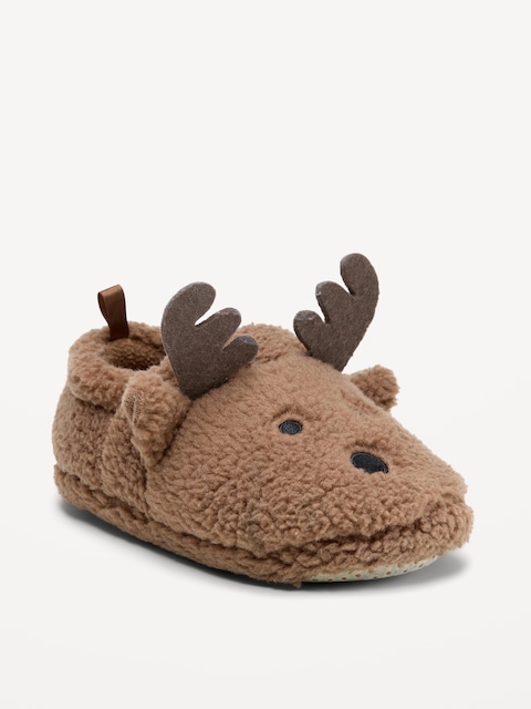 Sherpa Critter Slippers for Toddler