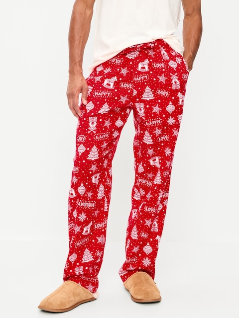 Flannel Pajama Pants for Men