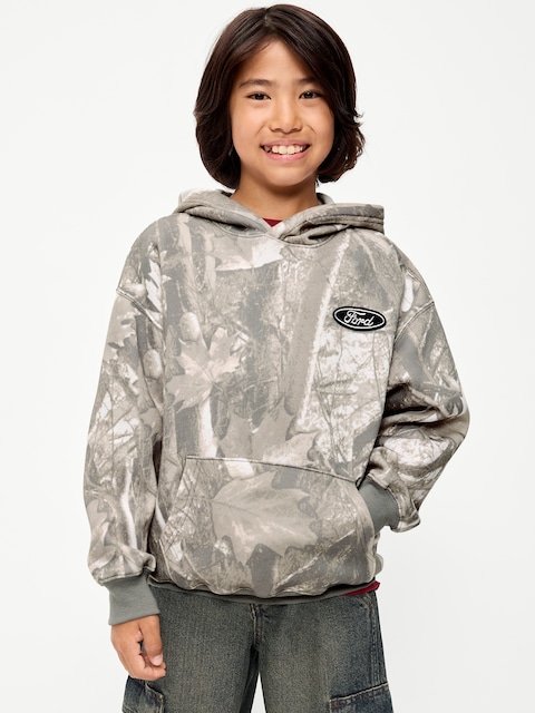 Ford Ranger™ Oversized Gender-Neutral Pullover Hoodie for Kids