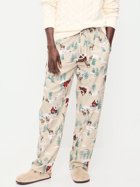 Flannel Pajama Pants for Men