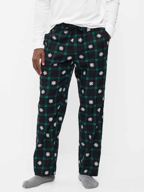 Flannel Pajama Pants for Men