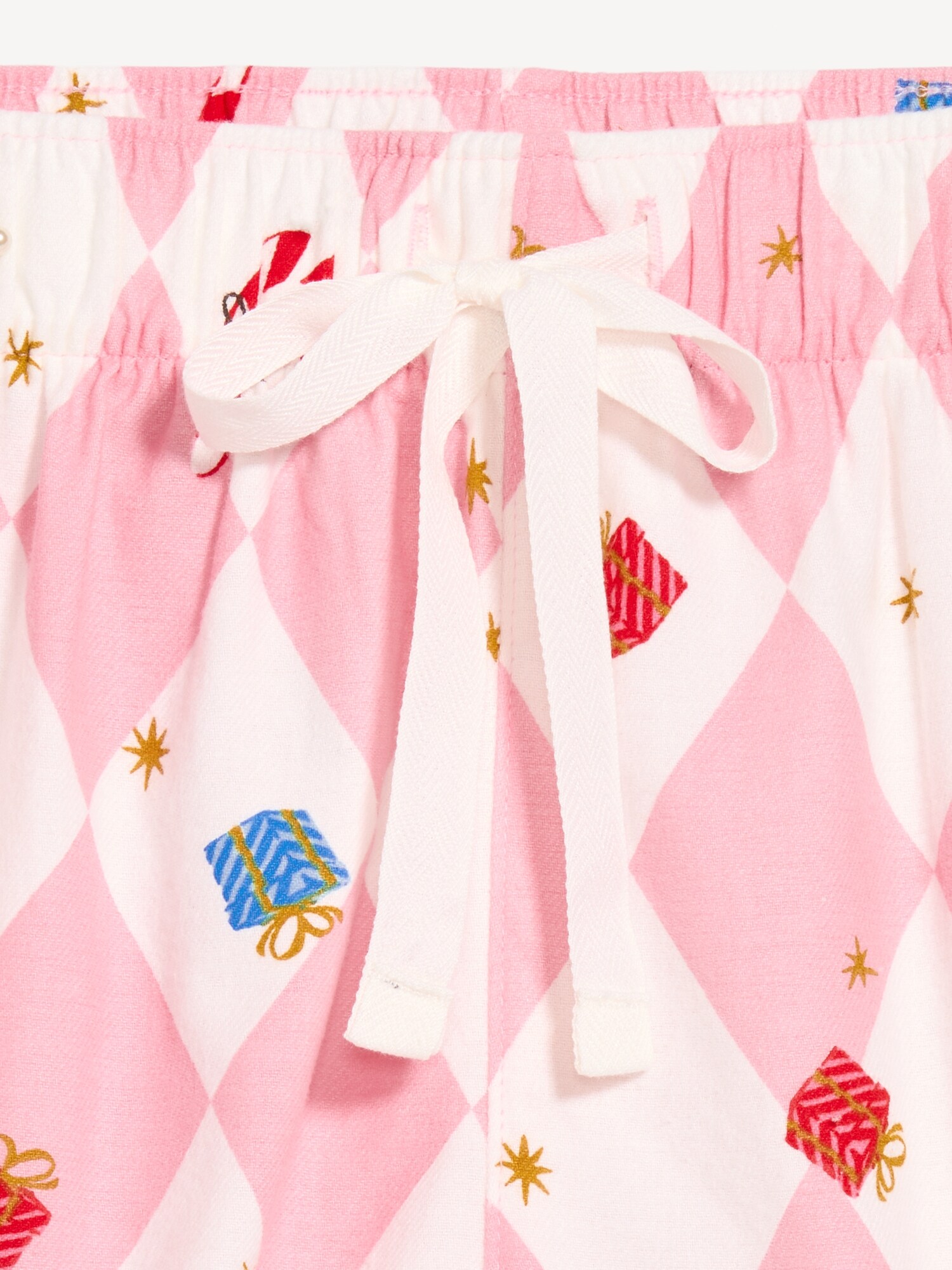 Пижамные шорты, боксеры, фланель — Old Navy, цвет: Checkered Candy Canes (Match The Fam!) — фото 3