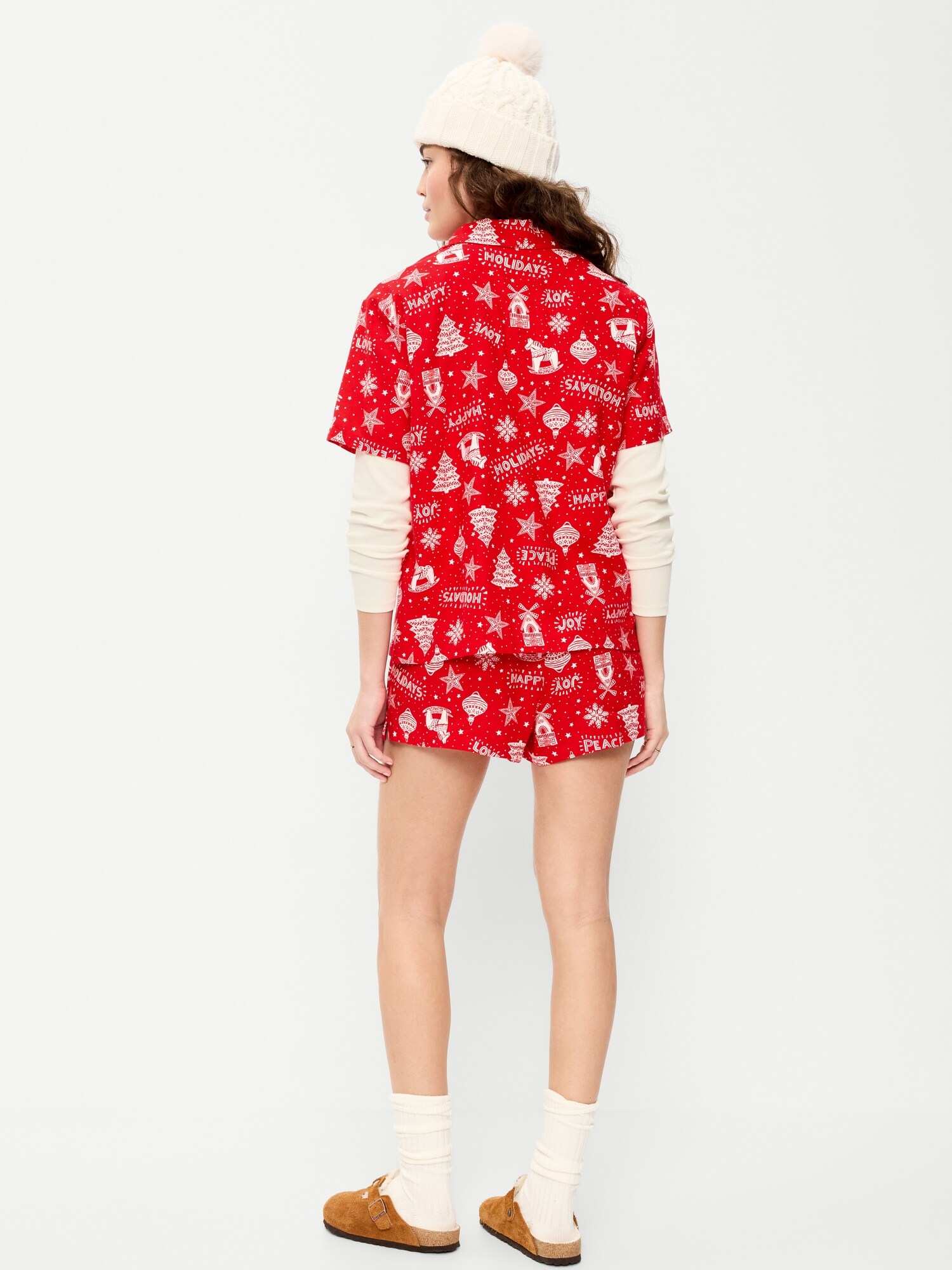 Пижамный комплект, фланель — Old Navy, цвет: Christmas Classic (Match The Fam!) — фото 2