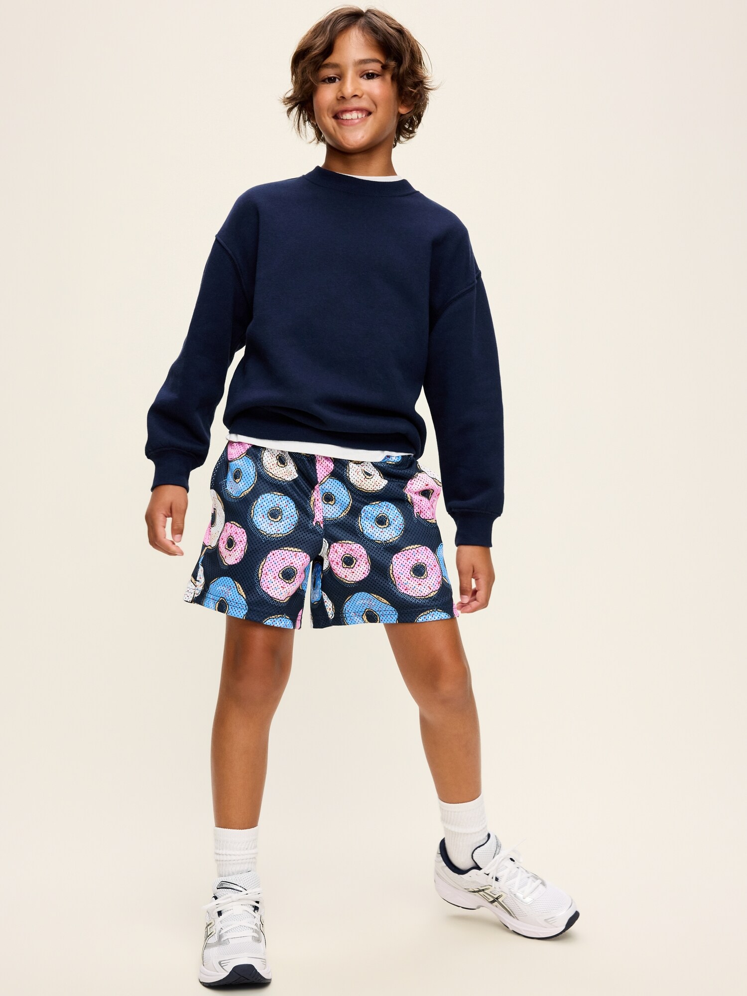 Шорты Old Navy Printed Knee Length Mesh Shorts для мальчиков, цвет: Donuts — фото 3