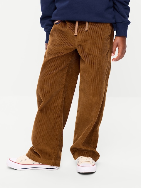 Pull-On Baggy Corduroy Pants for Boys