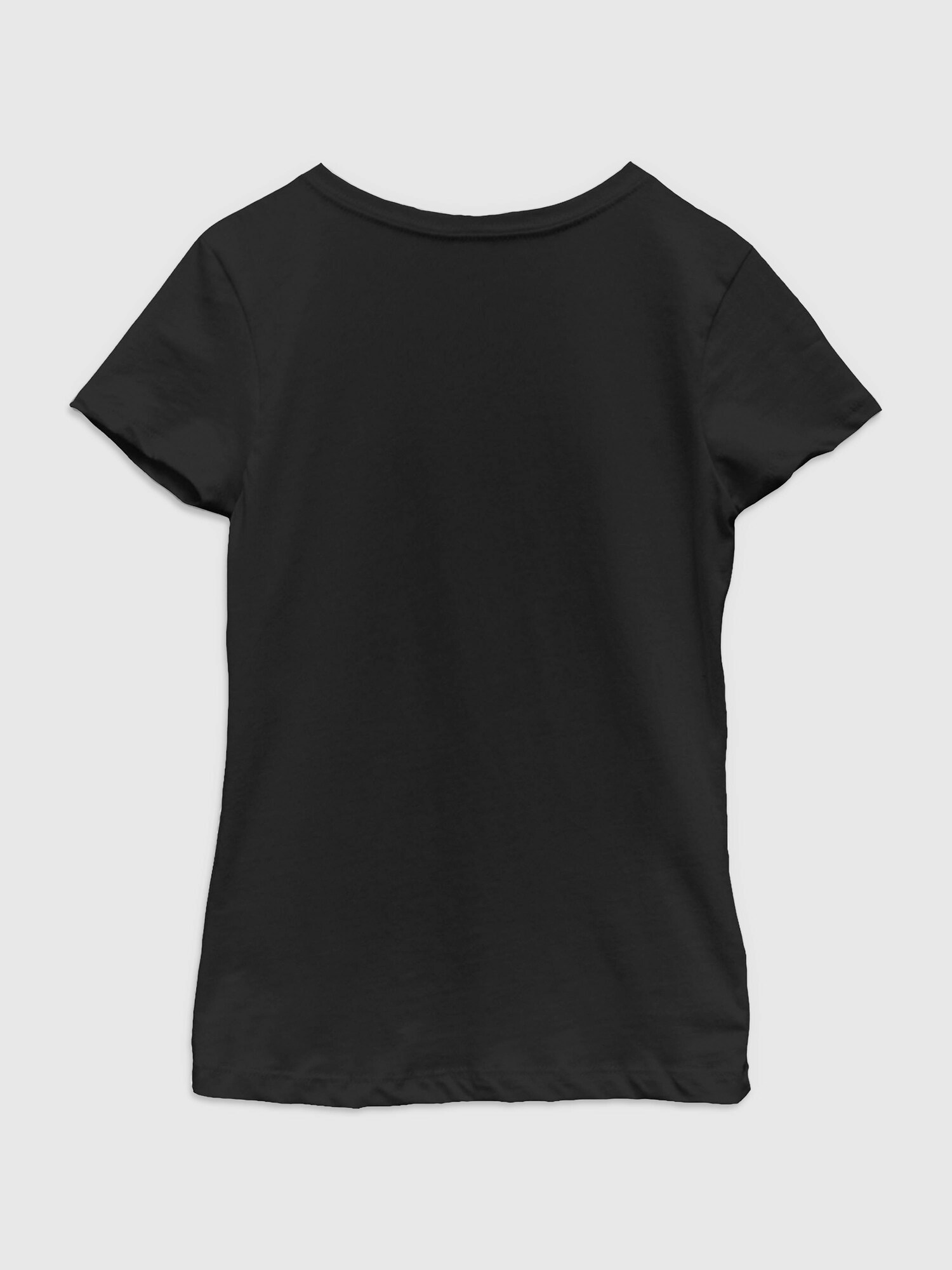 Детская футболка Old Navy KPop Demon Hunters Mira Web Girls Graphic TShirt, цвет: Чёрный — фото 3