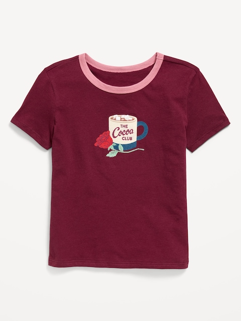 Short-Sleeve Graphic T-Shirt for Girls