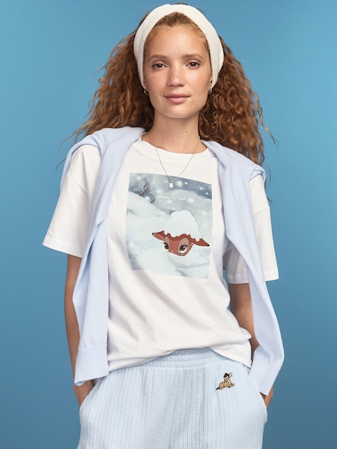 Old Navy x Disney Bambi EveryWear Crew-Neck T-Shirt for Women