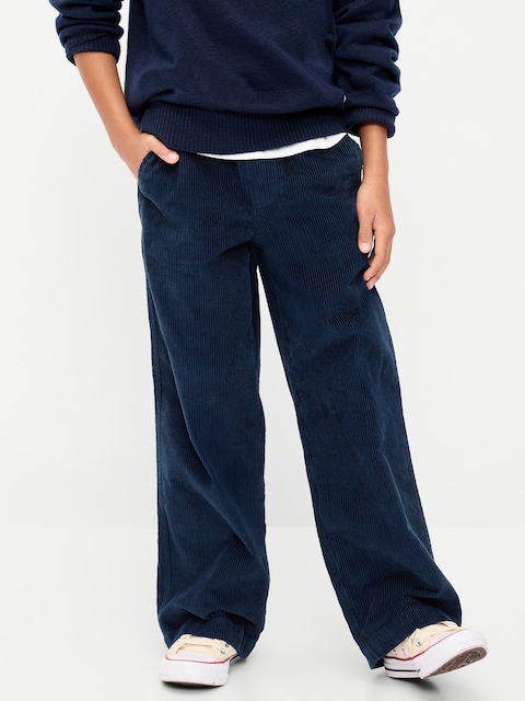 Pull-On Baggy Corduroy Pants for Boys