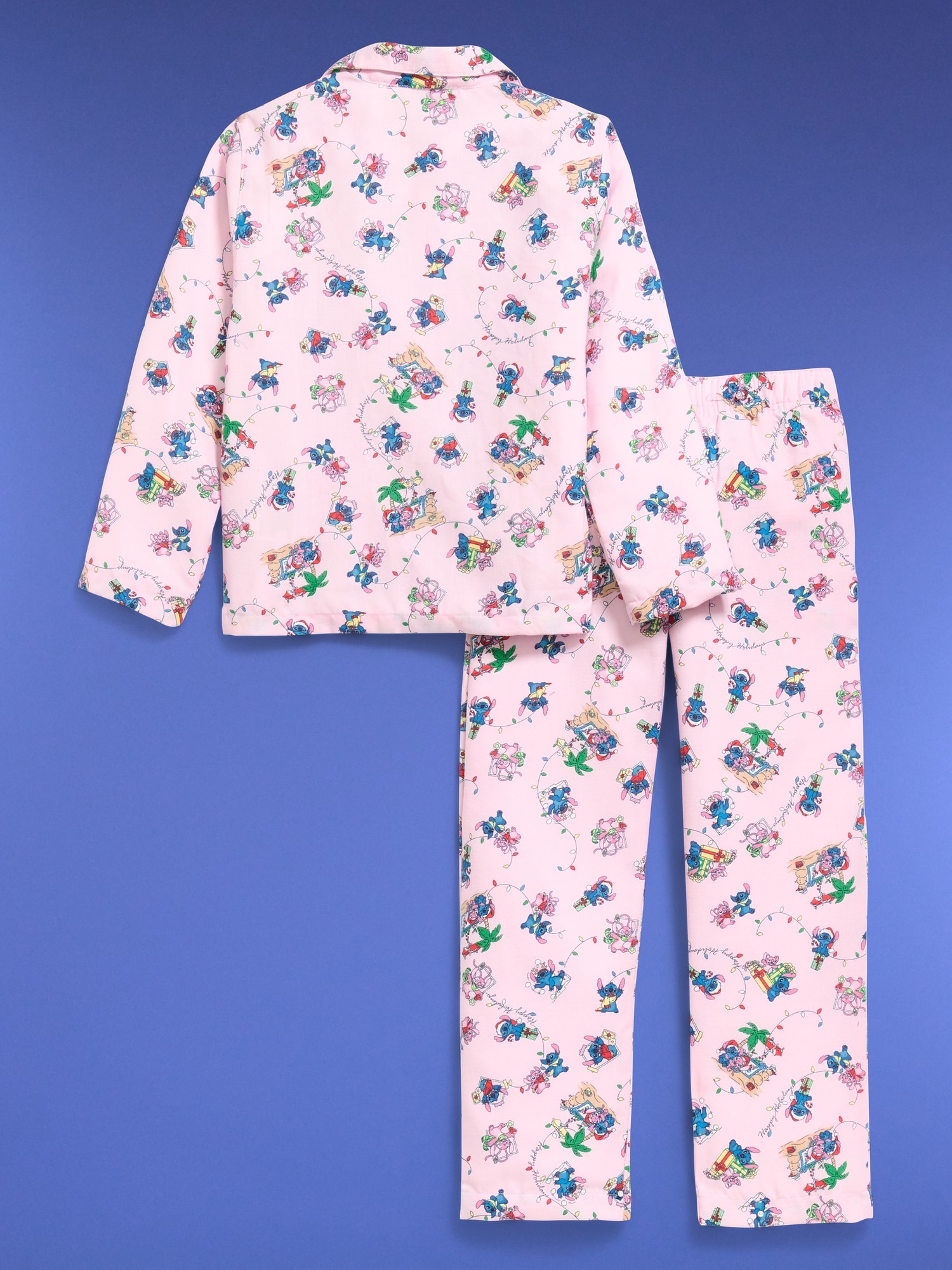 Old Navy x Disney Stitch & Angel Gender-Neutral Pajama Set for Kids