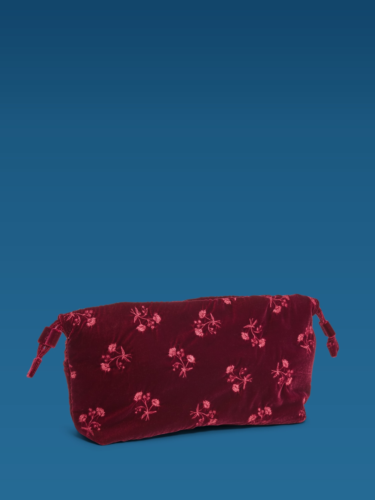 Old Navy x Altuzarra Velvet Drawstring Baguette Bag