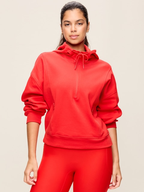 Dynamic Fleece Half-Zip Hoodie Sweatshirt
