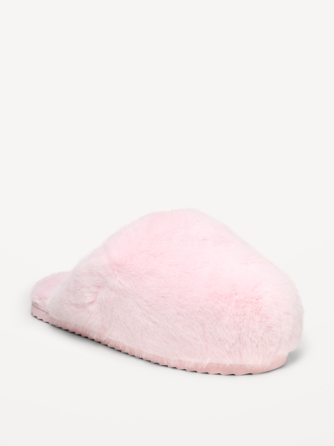 Faux-Fur Slippers for Women