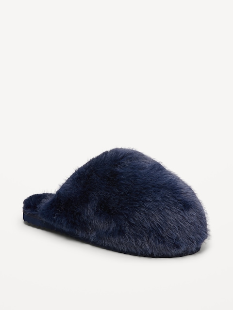 Faux-Fur Slippers for Women