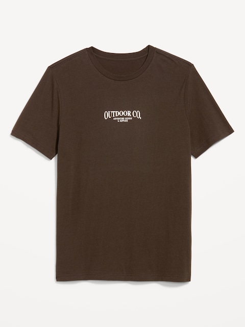 Soft-Washed Crew-Neck Graphic T-Shirt