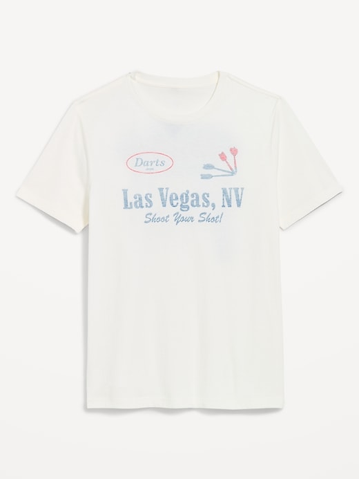 Soft-Washed Crew-Neck Graphic T-Shirt