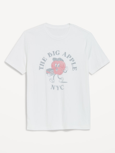 Soft-Washed Crew-Neck Graphic T-Shirt