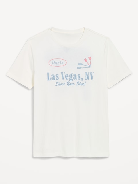 Soft-Washed Crew-Neck Graphic T-Shirt
