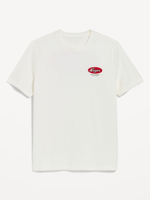 Soft-Washed Crew-Neck Graphic T-Shirt