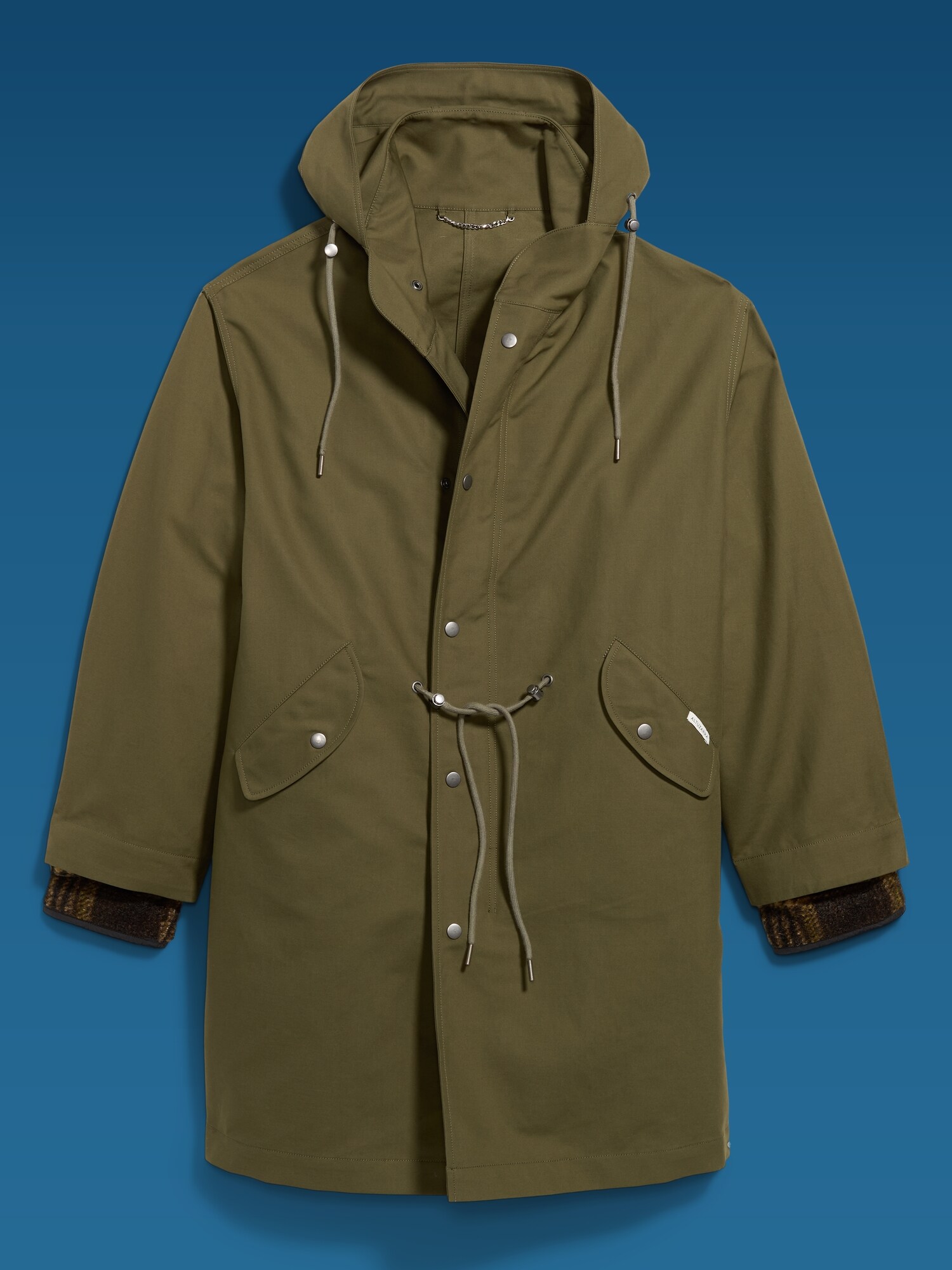 Женская парка Old Navy x Altuzarra оверсайз 2-в-1 с капюшоном, цвет: Hearthwood — фото 6