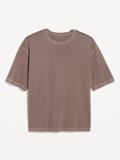 Garment-Dyed Heavyweight Cropped T-Shirt