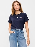EveryWear Crew-Neck Graphic T-Shirt