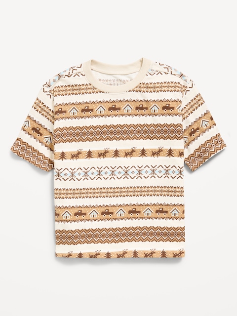 Printed Short-Sleeve T-Shirt for Toddler Boys
