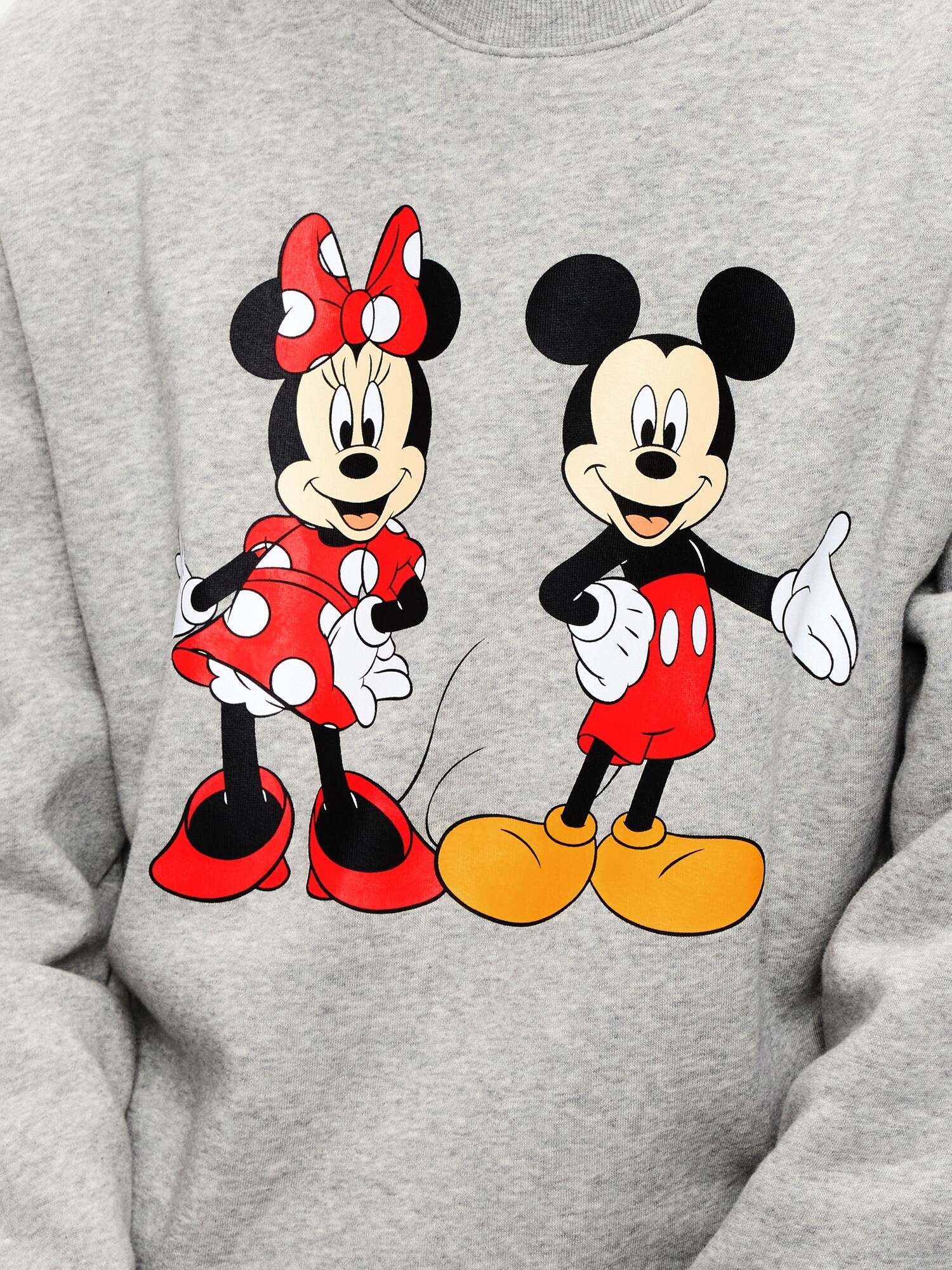 Мужской свитшот Old Navy Disney© Oversized Graphic, цвет: Меланжевый серый — фото 3