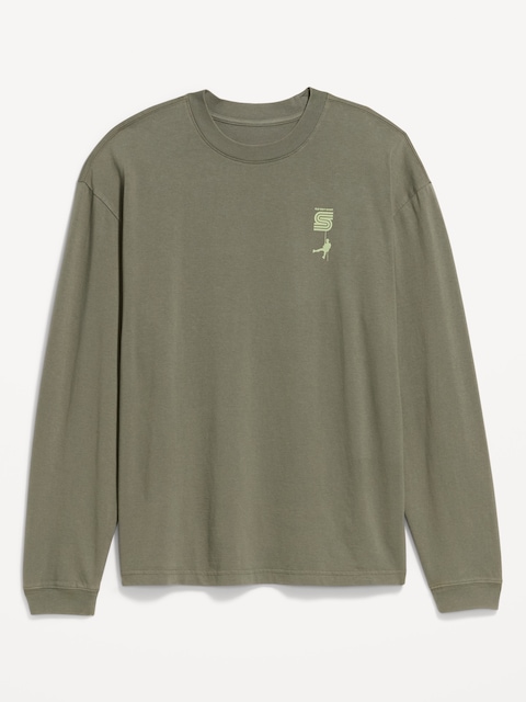 Lived-In Pro Long-Sleeve Graphic T-Shirt