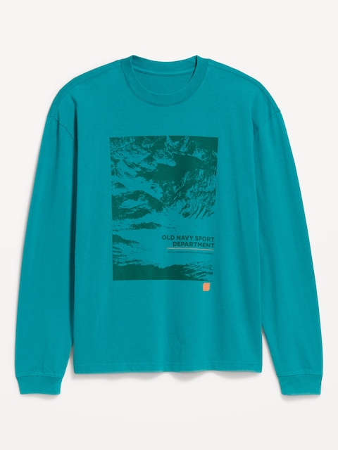 Lived-In Pro Long-Sleeve Graphic T-Shirt