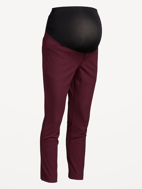 Maternity Full-Panel Pixie Ankle Pants