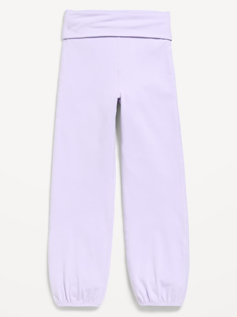 High-Waisted PowerChill Bubble Joggers for Girls