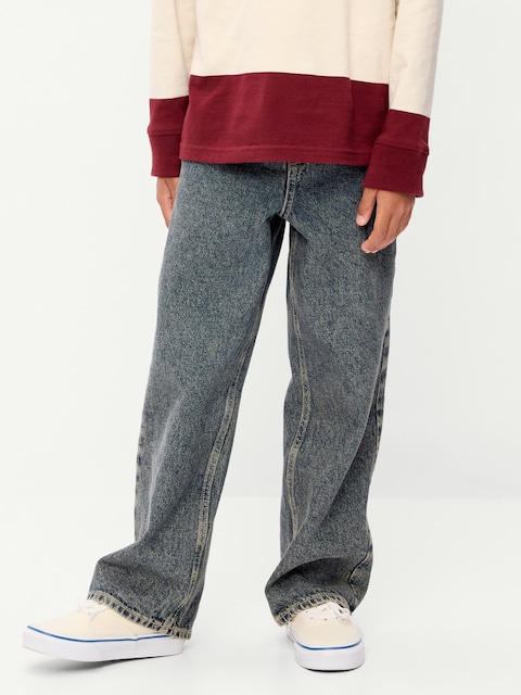 Baggy Non-Stretch Jeans for Boys