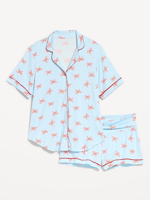 Maternity Classic Pajama Short Set