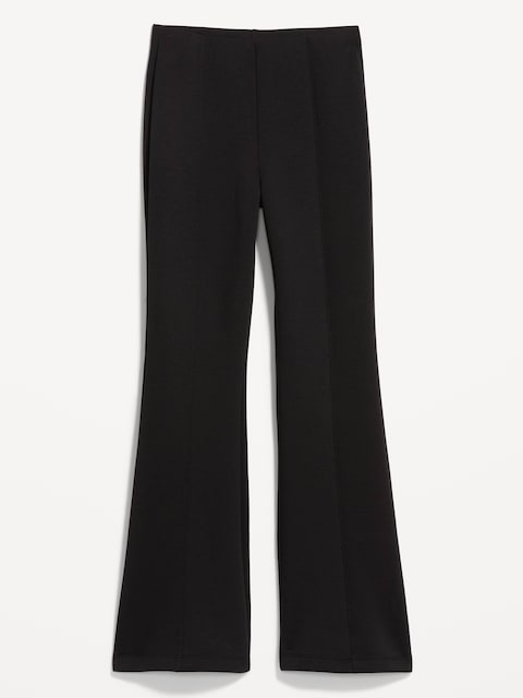High-Waisted Bounce Fleece Flare-Leg Sweatpants