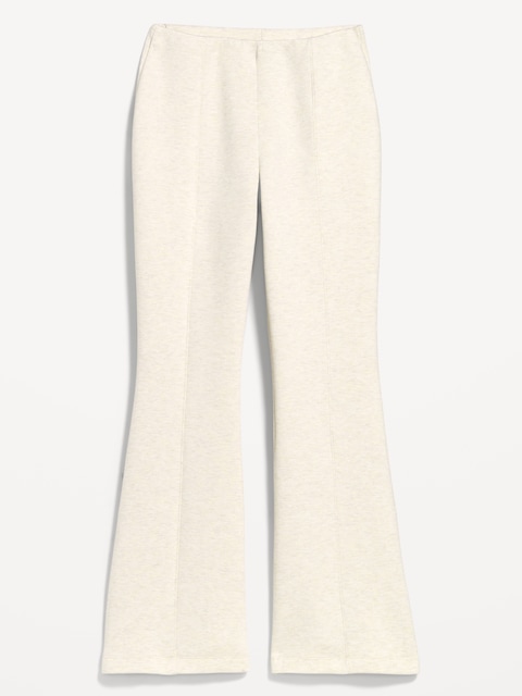 High-Waisted Bounce Fleece Flare-Leg Sweatpants