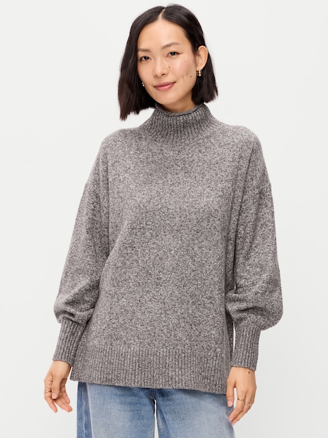 SoSoft Turtleneck Tunic Sweater