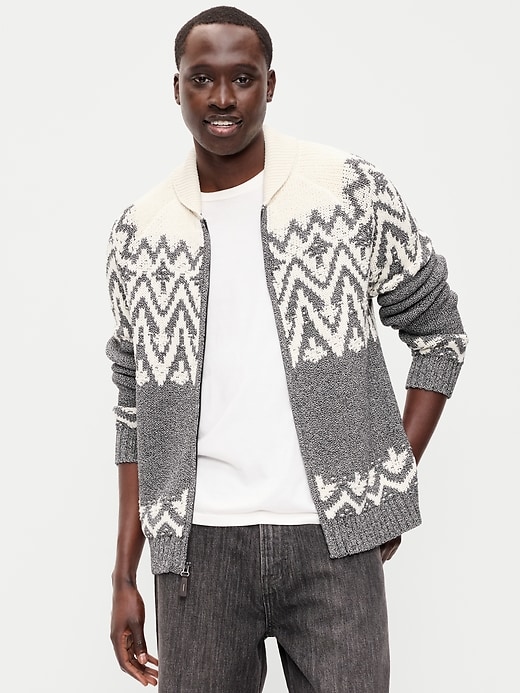 Full-Zip Cardigan