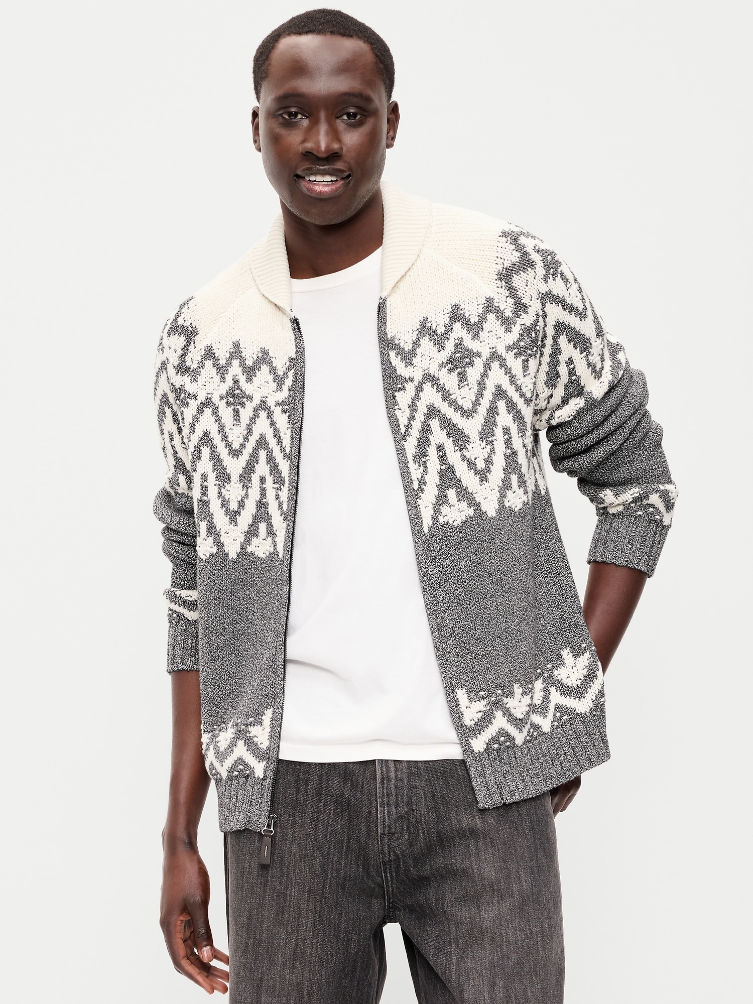 Full-Zip Cardigan