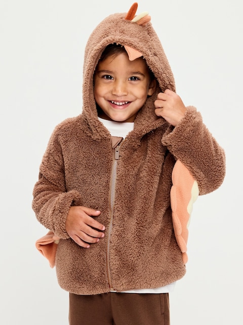 Sherpa Critter Unisex Hooded Jacket for Toddler