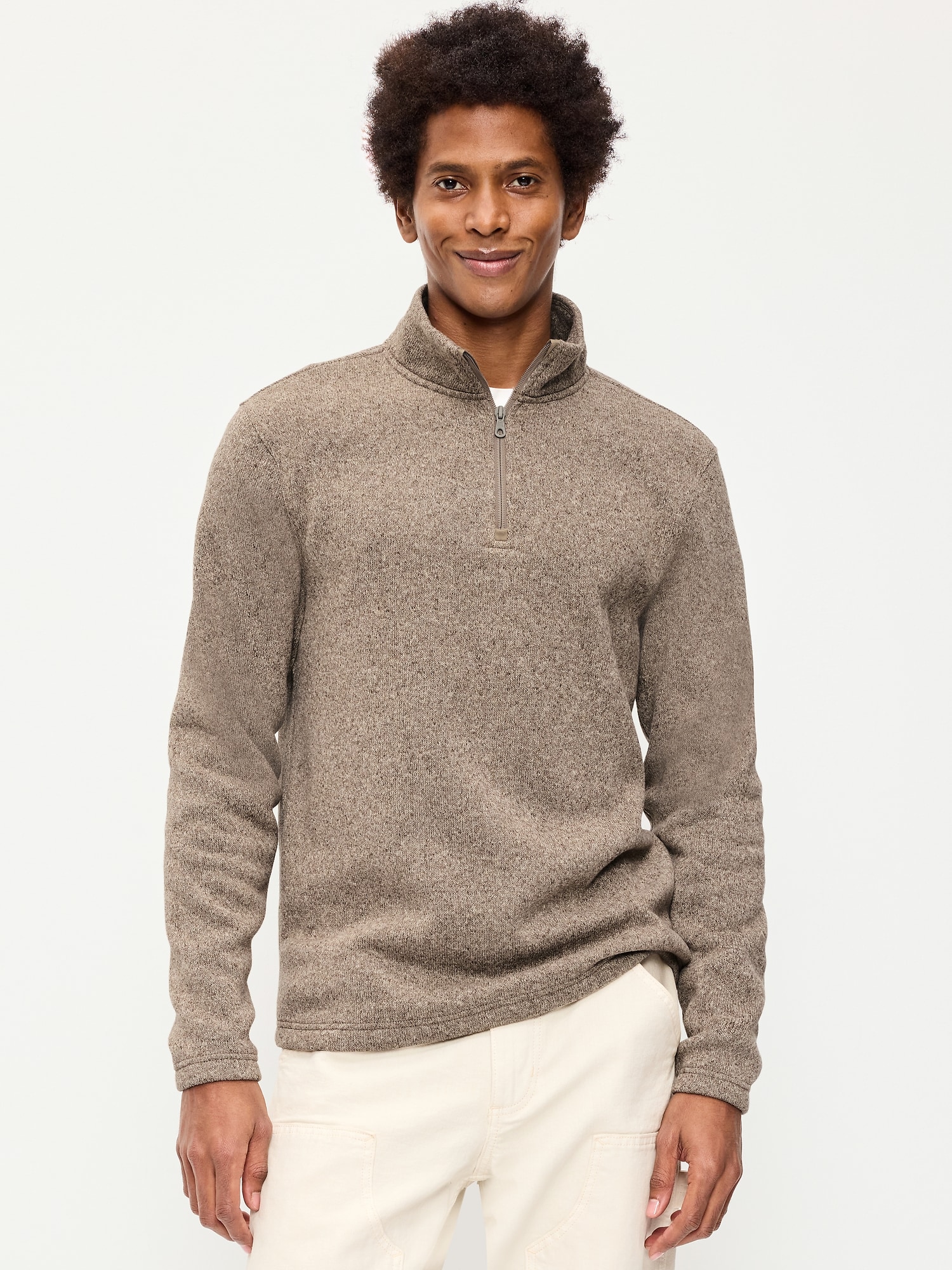 Sweater Fleece Quarter-Zip