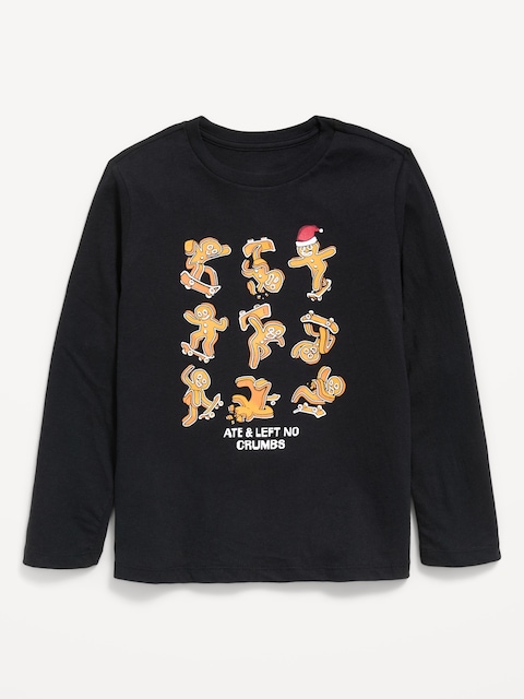 Long-Sleeve Graphic T-Shirt for Boys